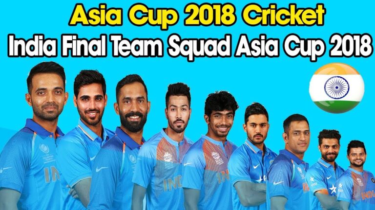 India Squad for Asia Cup 2023 – India Squad Confirmed