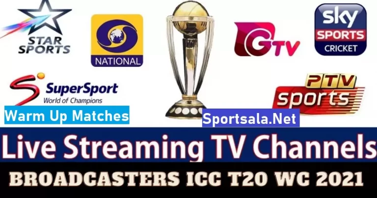 T20 World Cup 2022 Warm Up Matches Live TV Channels